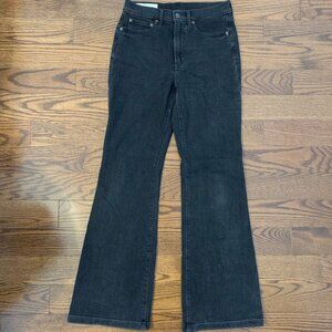 GAP Black High Rise Flare Jeans - Size 6/28